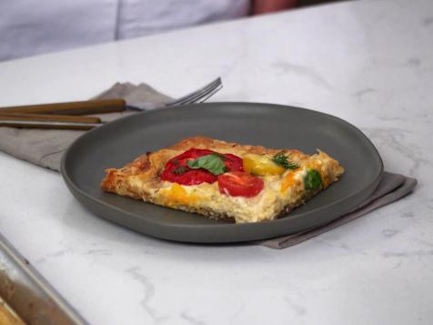 Artichoke and Tomato Tart