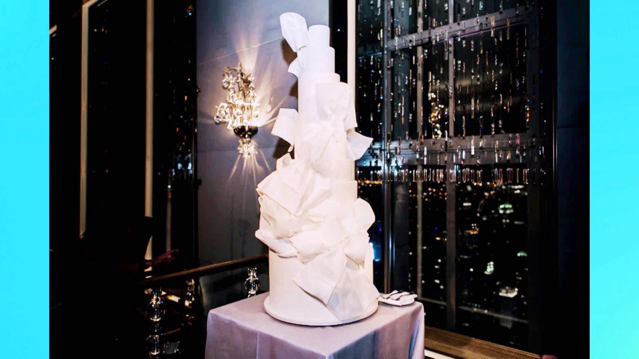 Seven-Foot Wedding Cake