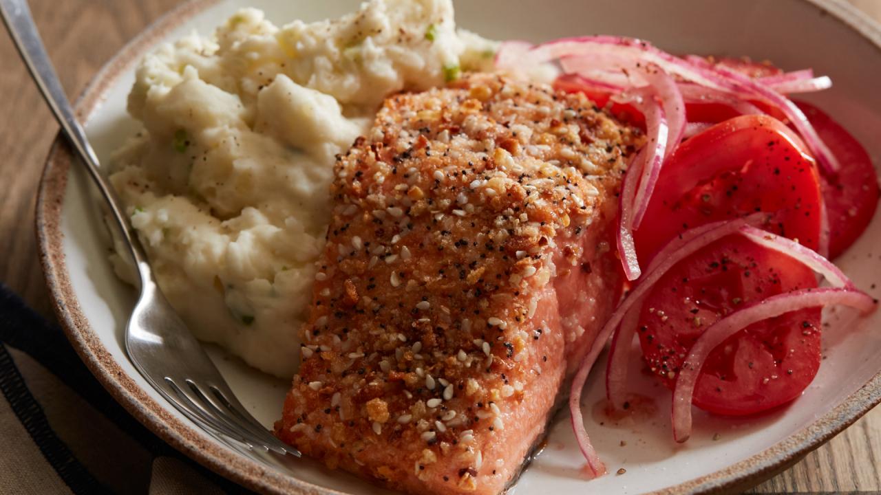Everything Salmon and Potatoes