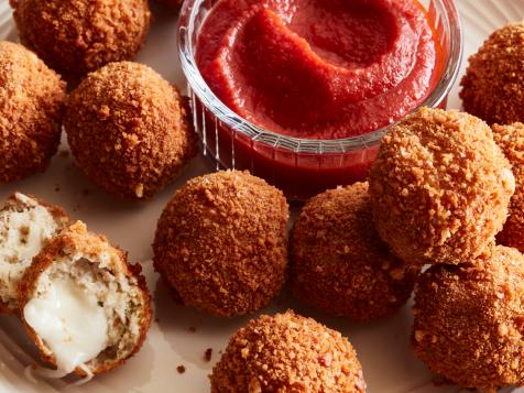 Crispy Chicken Parm Balls