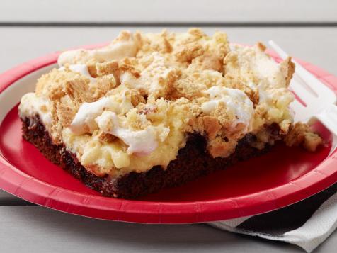 S'mores Gooey Butter Cake