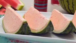How To Make No-Churn Watermelon Ice Cream Slices