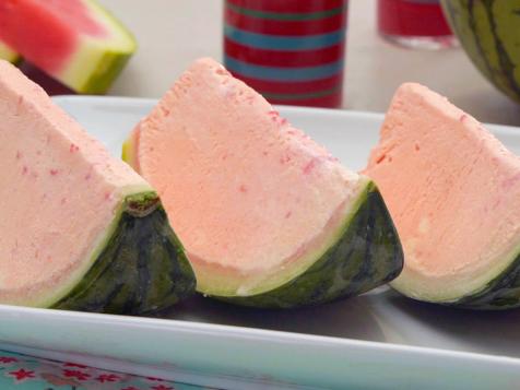 How To Make No-Churn Watermelon Ice Cream Slices