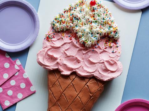 Ice Cream Cone Cupcake Cake