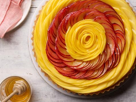 Rose Cheesecake Tart