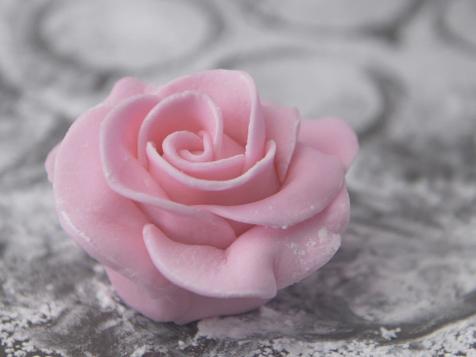 Marshmallow Fondant Flowers and Butterflies