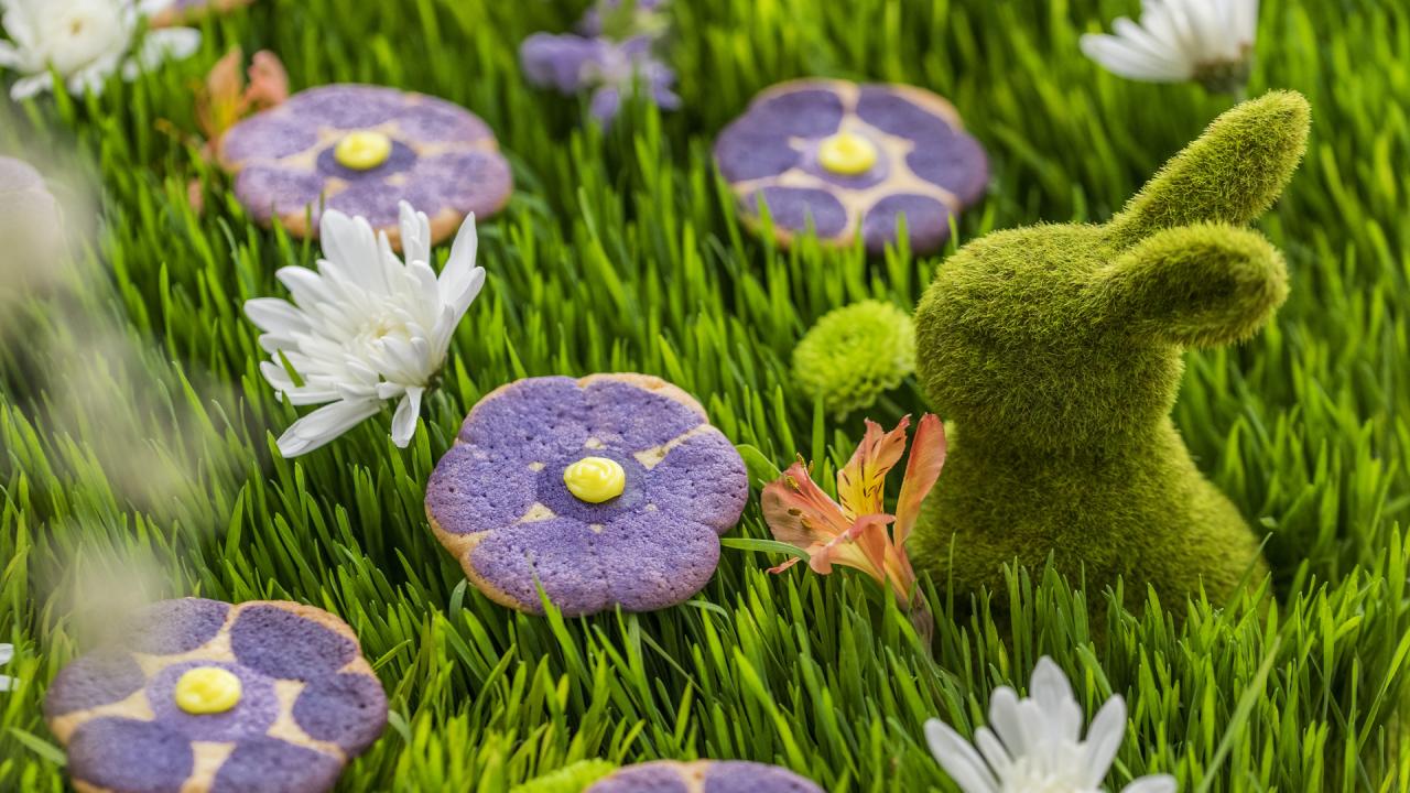 Pansy Cookies