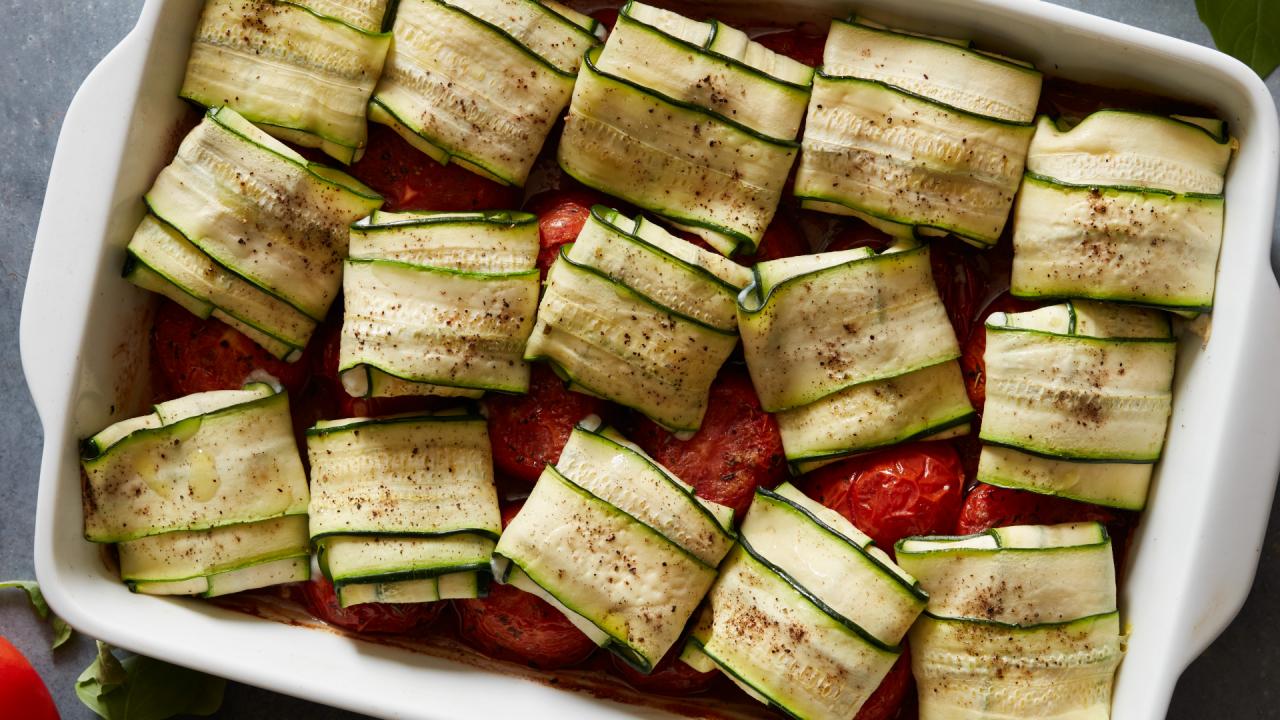 Cheesy Zucchini Packets