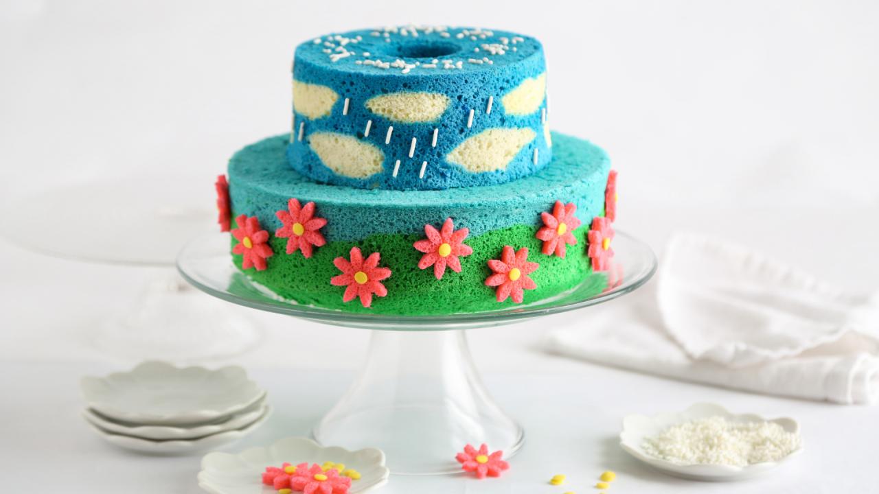 April Showers Cake