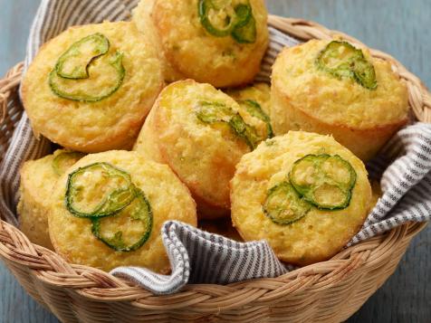 Cauliflower Cornbread Muffins