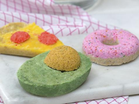 Food-Shaped Bath Bombs