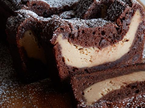 Peanut Butter Cheesecake-Stuffed Chocolate Bread