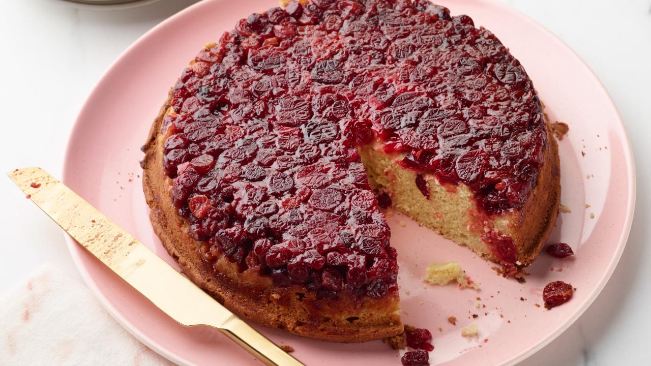 Cranberry Upside-Down Cake