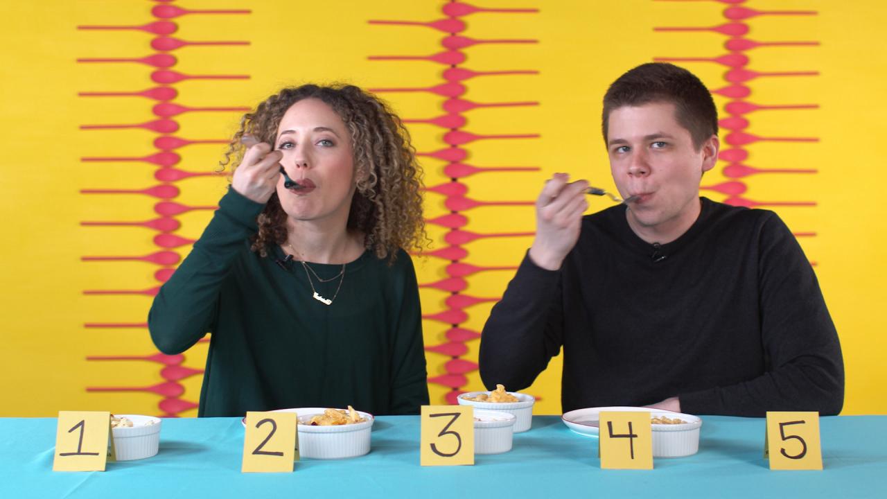 Mac and Cheese Taste Test