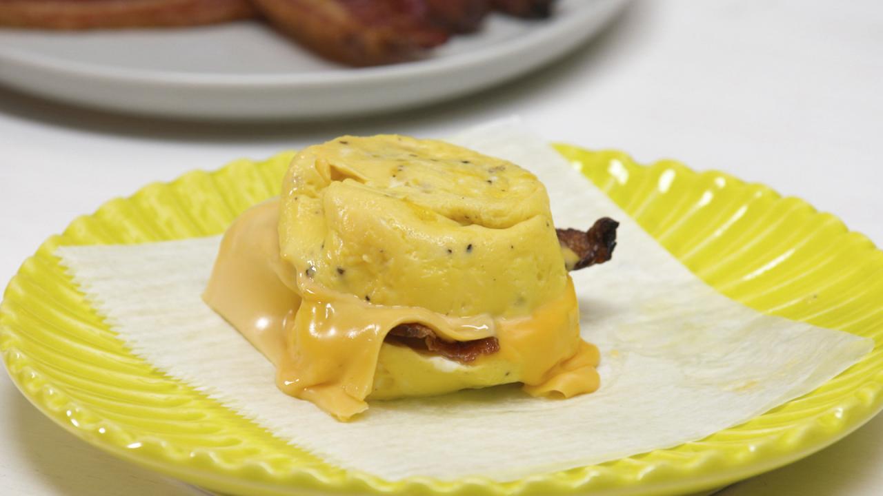 Muffinless Egg Sandwich