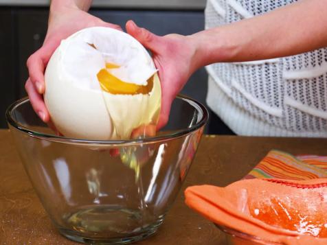 Ostrich Egg in a Hole