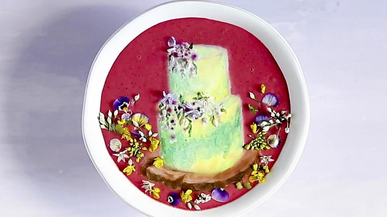 Springtime Smoothie Bowl Art
