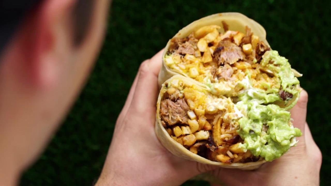 Massive Burritos at CaliTacos