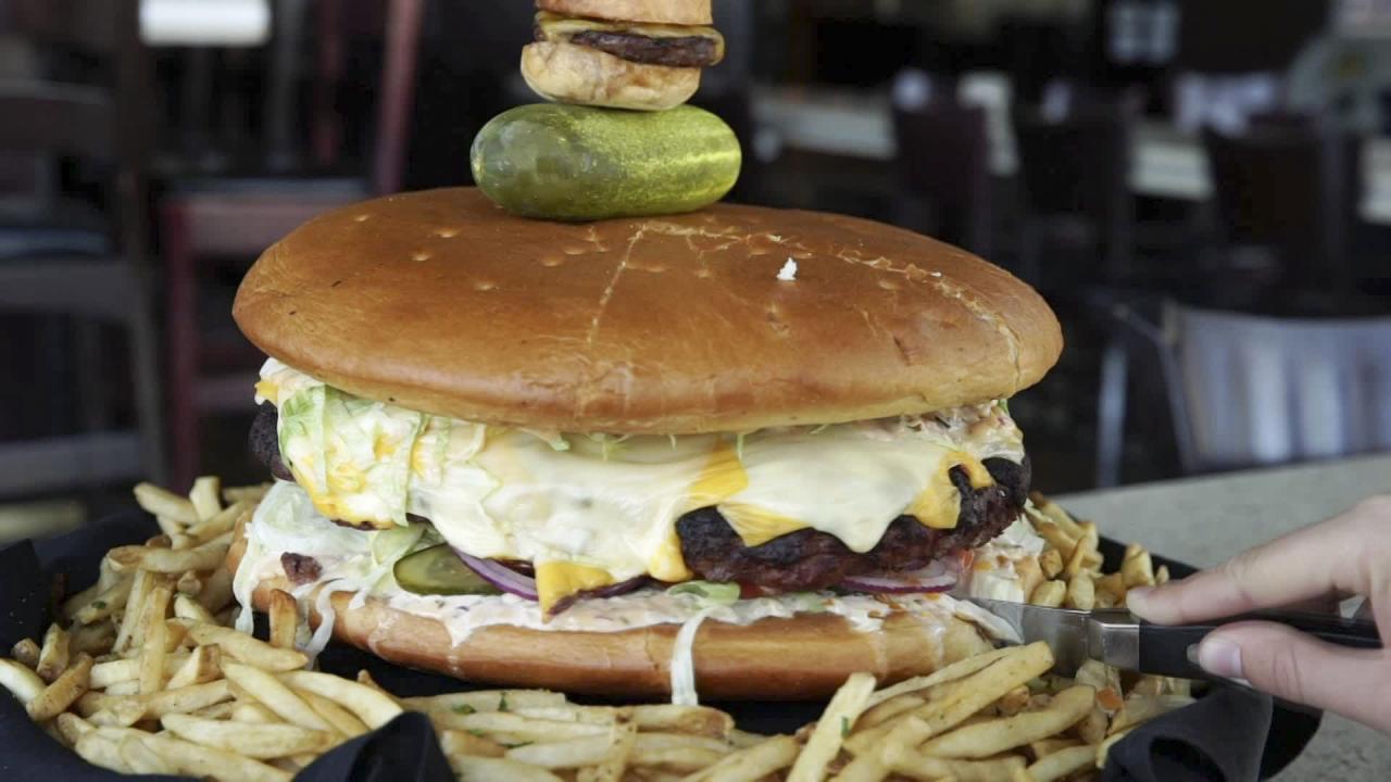 10-Pound O.M.G. Burger