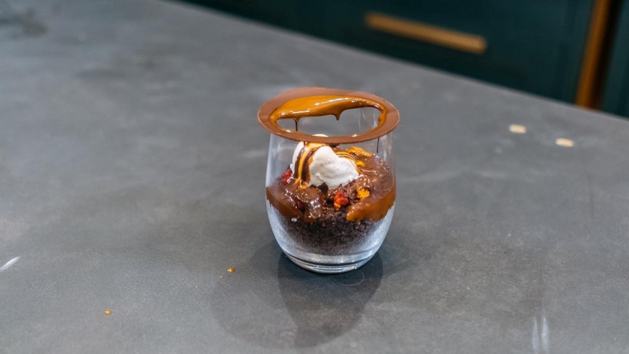 Melting Chocolate Dessert
