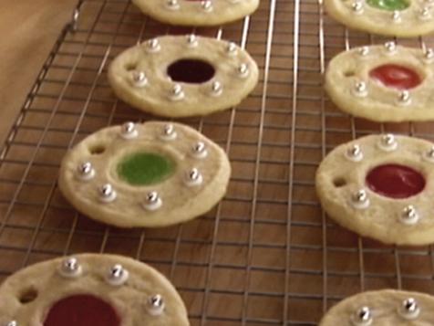 Stained-Glass Wreath Cookies