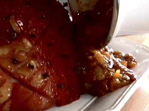 Glazed Ham and Fruit Salsa