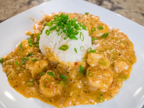Gulf Shrimp and Cajun Etouffee