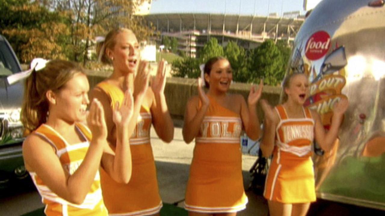 Cheerleaders and Bobby