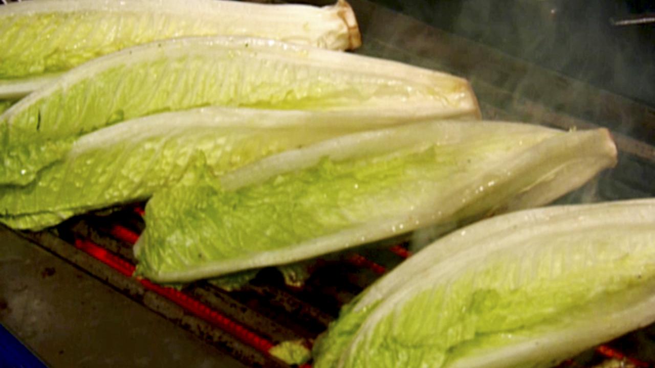 Grilled Caesar Salad