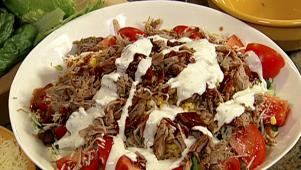 Neelys' Barbecue Pork Salad