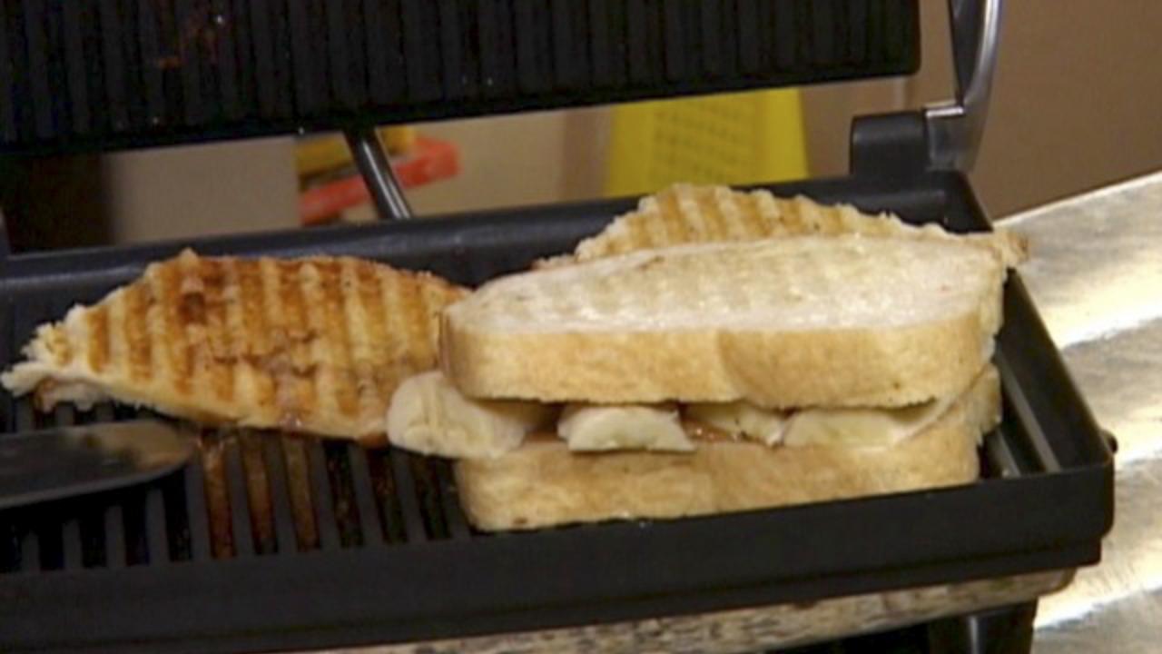 Grilled PBJ Sandwiches