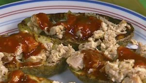 Barbecue Potato Skins