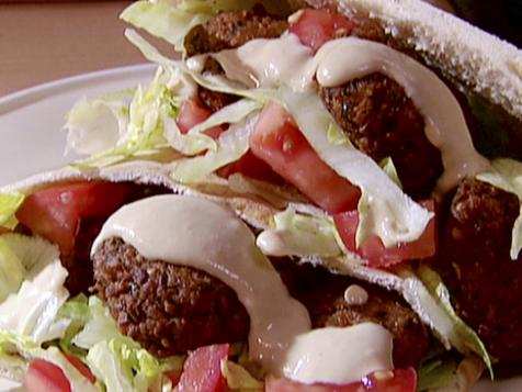 Frying Falafel