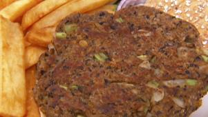 Blue Plate Diner Vegan Burger