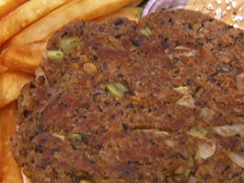 Blue Plate Diner Vegan Burger