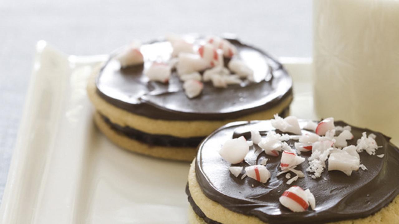 Chocolate Peppermint Cookies