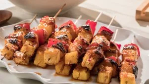 Sweet-and-Sour Shish Kabobs