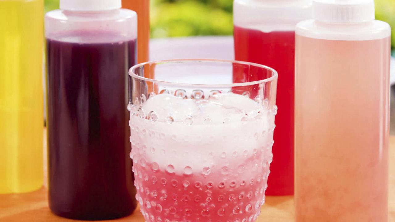 Rainbow Sodas