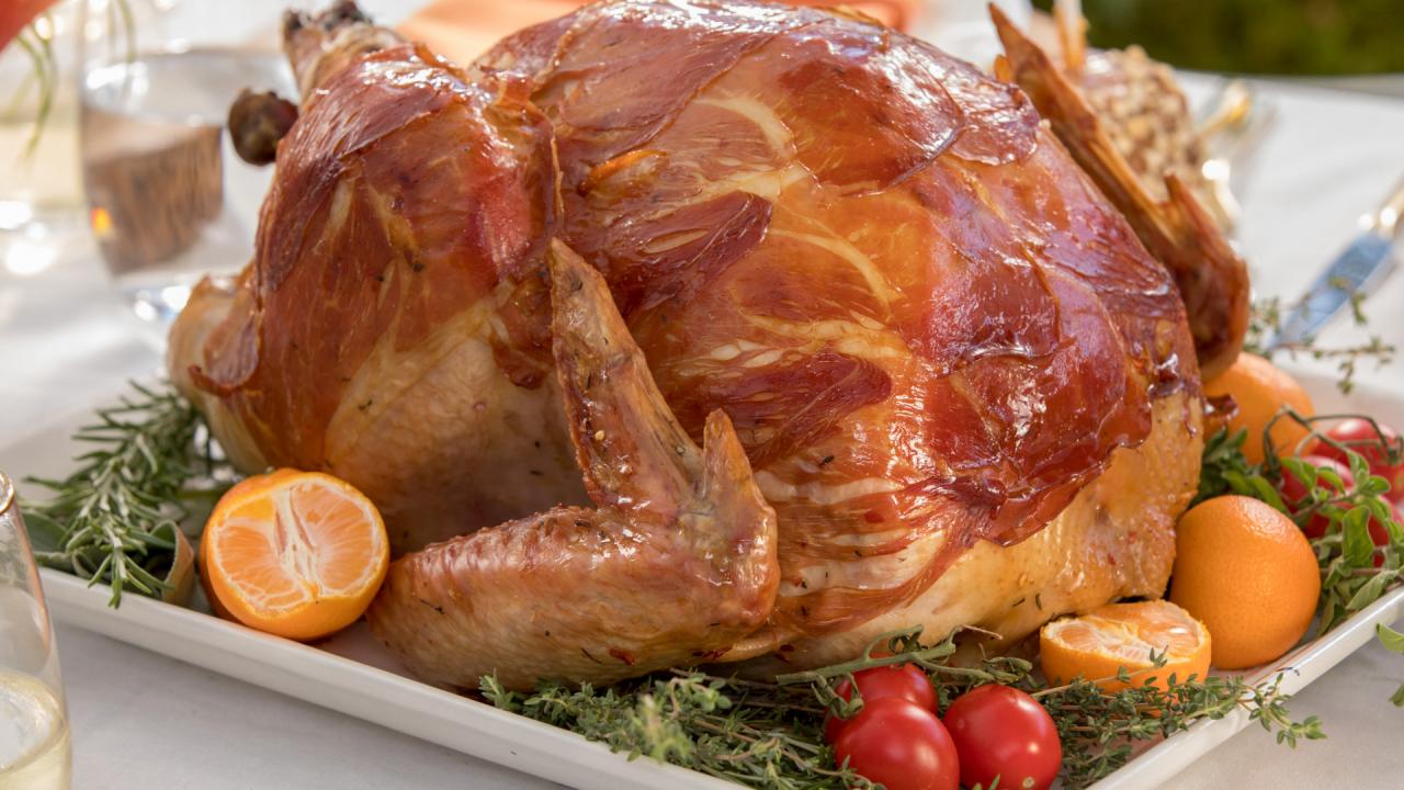 Prosciutto-Wrapped Turkey