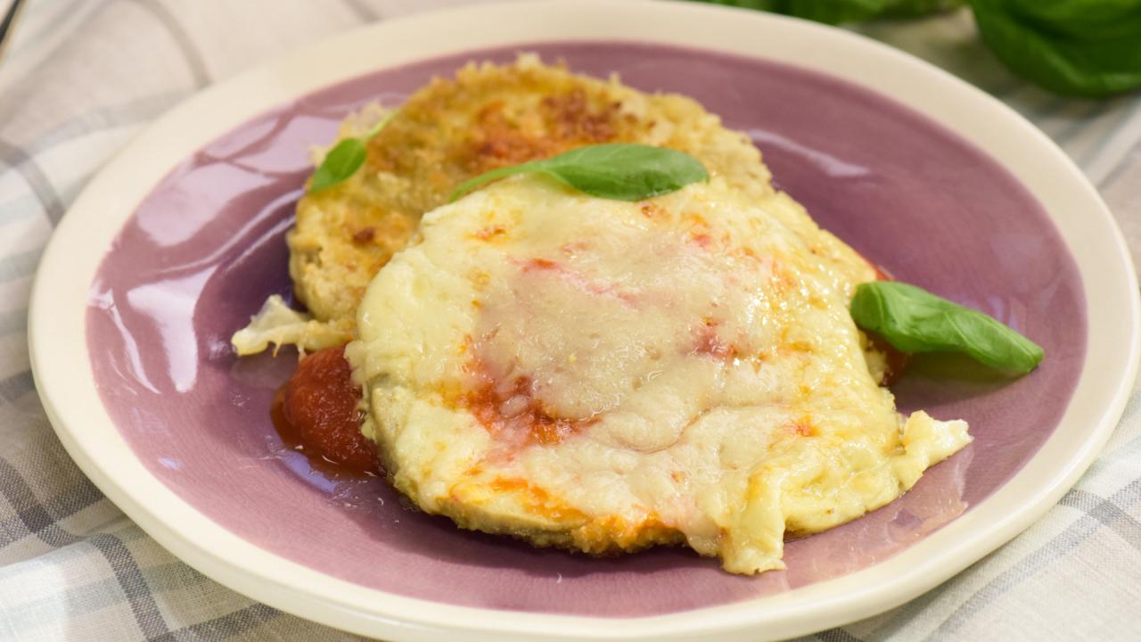 One Sheet Crispy Eggplant Parm