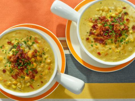 Sweet Potato and Corn Chowder
