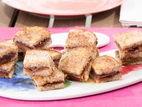Bacon and Jam Sandwiches