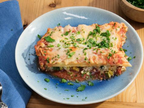 Cheesy Vegetable Manicotti