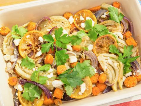 Roasted Root Jumble with Feta