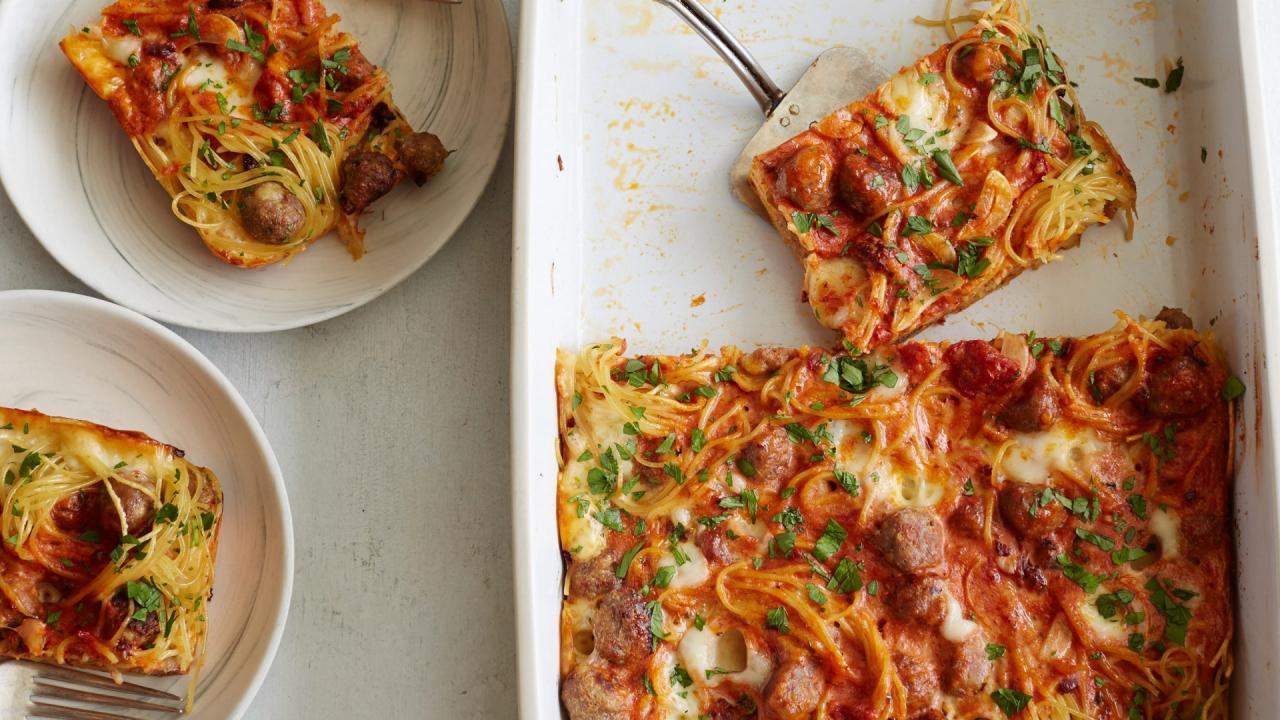 Spaghetti Casserole
