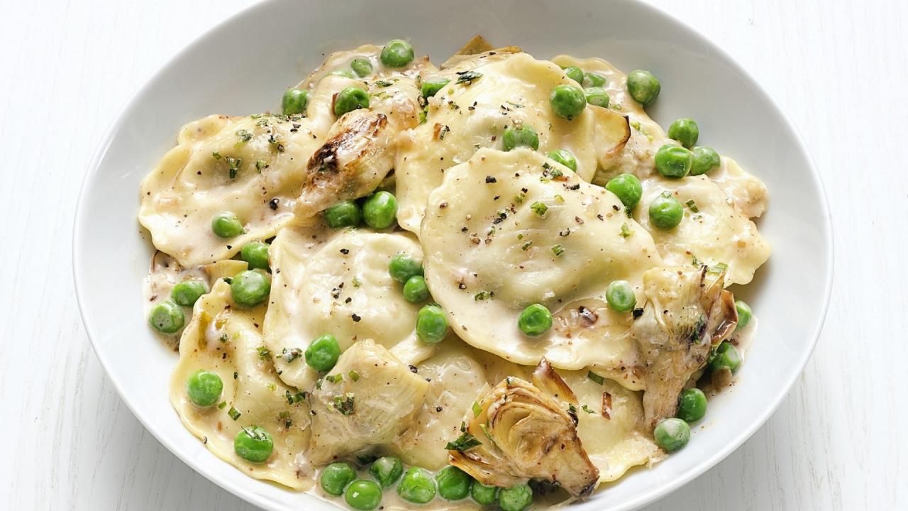 Ravioli Alfredo