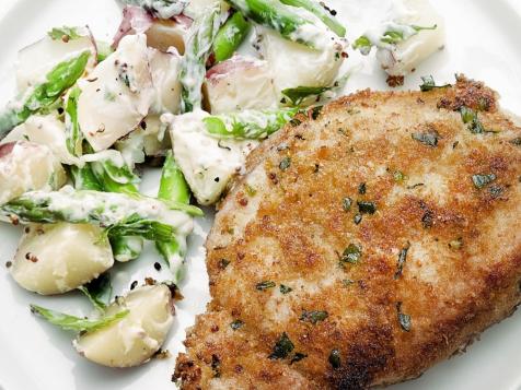Mustard Crusted Pork Chops