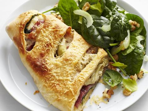 Artichoke Salami Stromboli