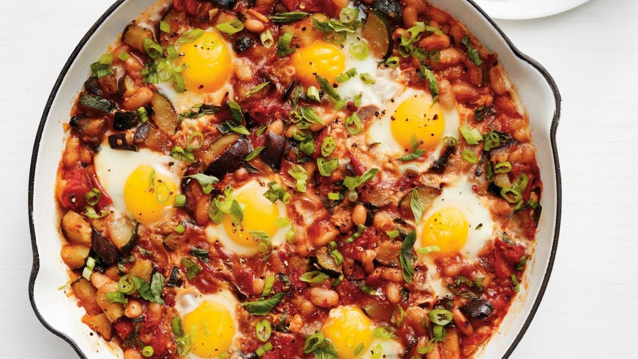 Ratatouille Skillet Eggs