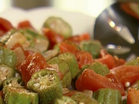 Stewed Okra and Tomatoes